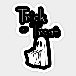 Trick or treat Sticker